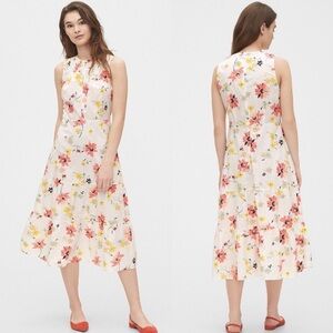 GAP Floral Sleeveless Dress